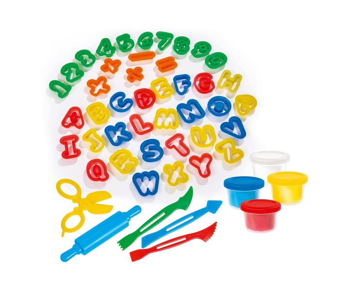 Simba 6325377 Art & Fun ABC and Numbers Dough Set - Zoom Image 2