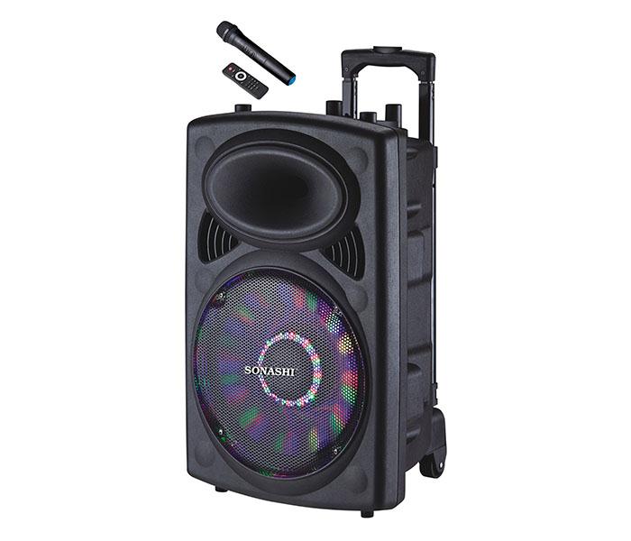 Sonashi SPS-7812RT 12-inch Rechargeable Trolley Speaker - Zoom Image