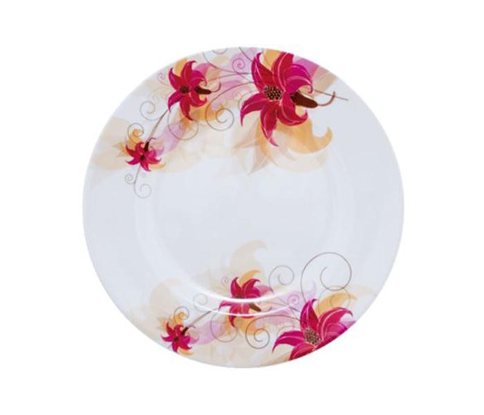 Royalford RF6374 8-inch Melamine Ware Carnation Deep Plate Thai - Zoom Image