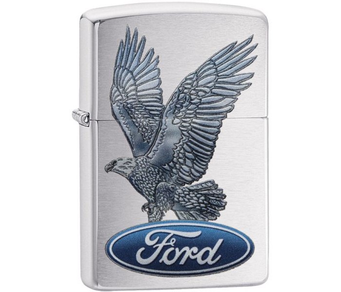 Zippo 29296 200 Ford Lighter Silver - Zoom Image