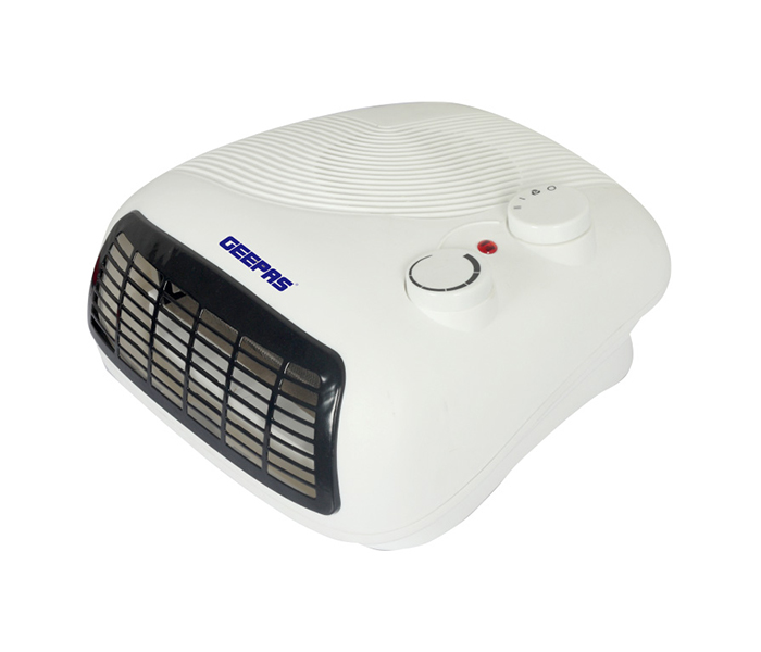 Geepas GFH9517 Fan Heater with 2 Heat Setting - White - Zoom Image