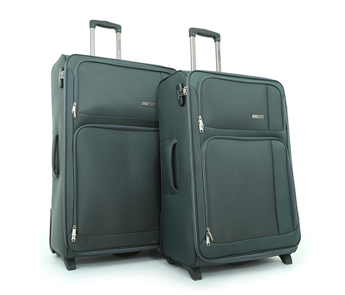 Parajohn PJTR2035AG Trolley Bag Set of 2 Pieces - Army Green - Zoom Image