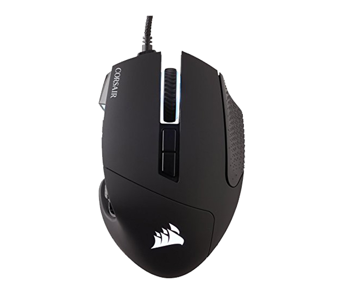 Corsair COR-MS-SCIMITAR-PRORGB-BLK- Scimitar PRO RGB Gaming Mouse - Black - Zoom Image 1