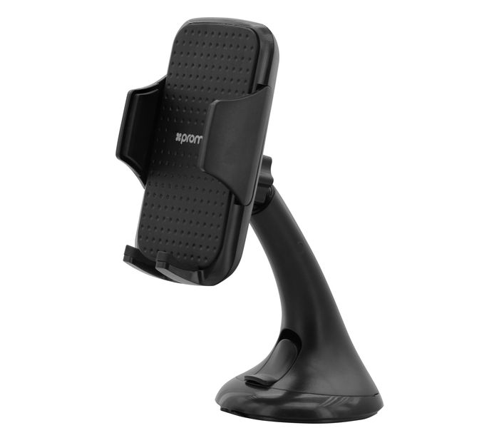 Promate Mount Universal Car Mount Mobile Grip Holder with Suction Cup - Black - Zoom Image 2