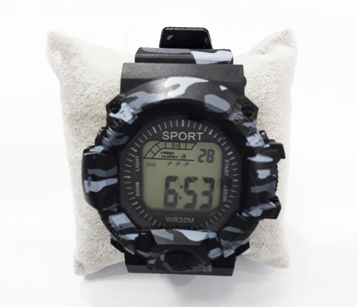 Kids sport KSW4B Military Watch Black - Zoom Image