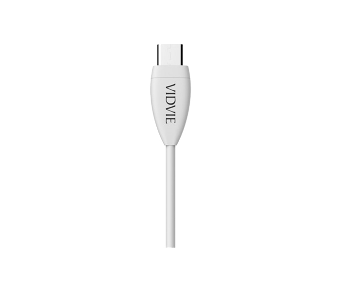 Vidvie CB-402 Data Cable for Smartphone - 1 Meter, White - Zoom Image 2