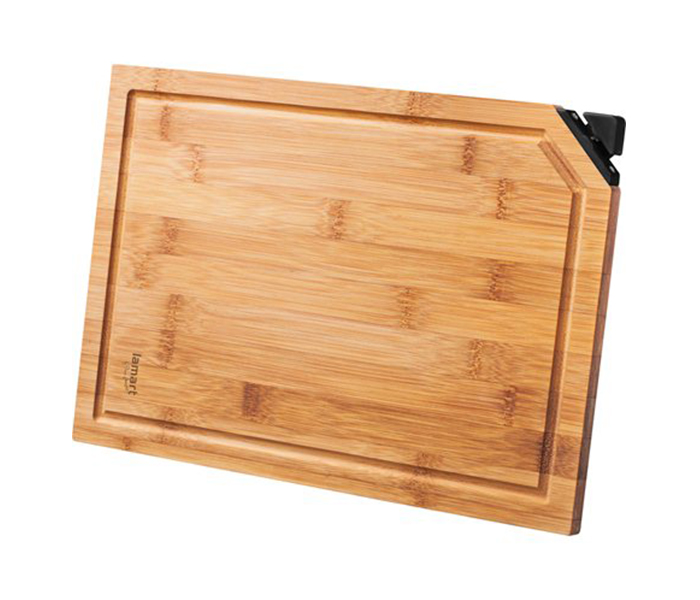 Lamart LT2061 Bamboo Cutting Board with Knife Sharpener - Zoom Image 3