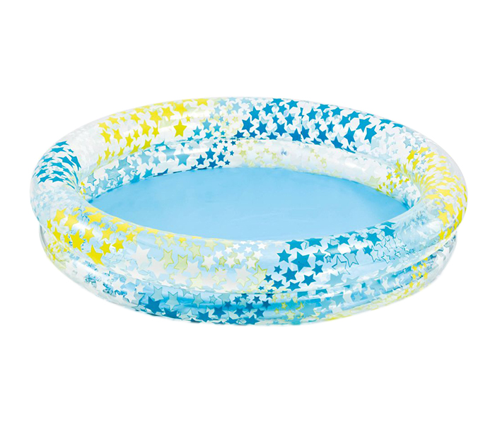 Intex ZX-59421 122 x 25CM Inflatable Circle Fun Swim Pool - Zoom Image 2