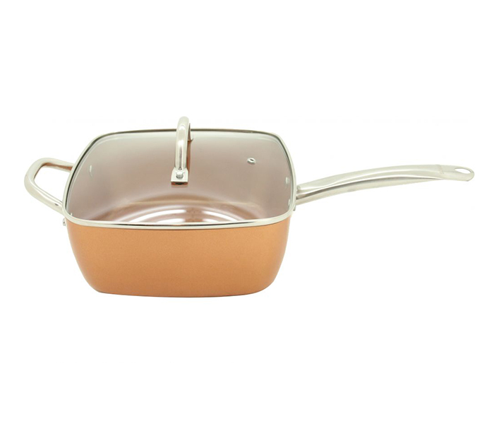 Sonashi SFP-8030 5 In 1 Square Copper Coated Fry Pan - 30cm - Zoom Image 2