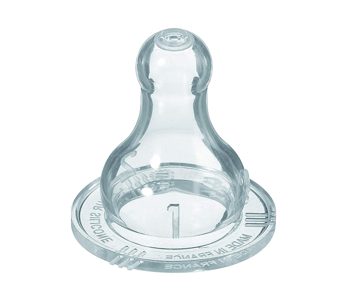 Bebe Confort 30100800 Silicone Standard Base Teats - Size 2, 2 Pieces - Zoom Image