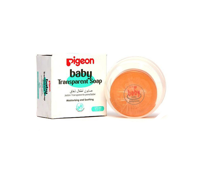 Pigeon N11583572A Baby Transparent Soap with Case - Brown - Zoom Image