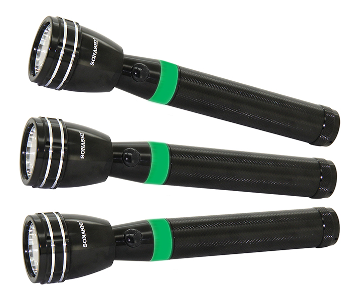 Sonashi SLT-3211 Rechargeable LED Torch Combo Pack - 3 Pieces - Zoom Image