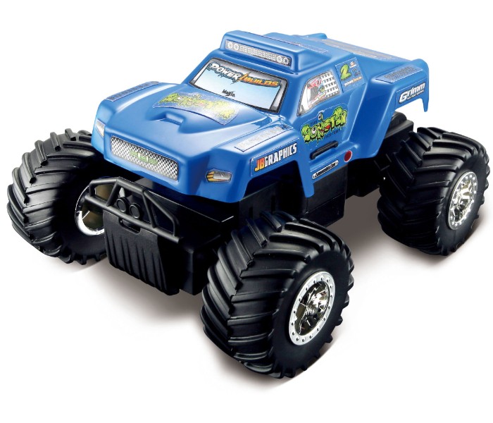 Maisto Tech 82036 Power Builds Short Course Truck Blue - Zoom Image