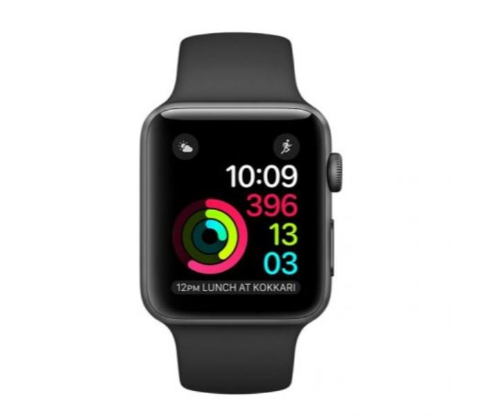 Apple Watch MPO32 Series 2 - 42mm Aluminum Case with Sport Band, Black - Zoom Image 3