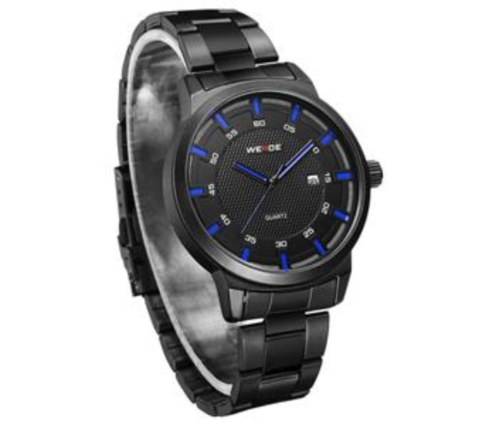 Weide WD 002MB Mens Analog Watch Black and Blue - Zoom Image 2