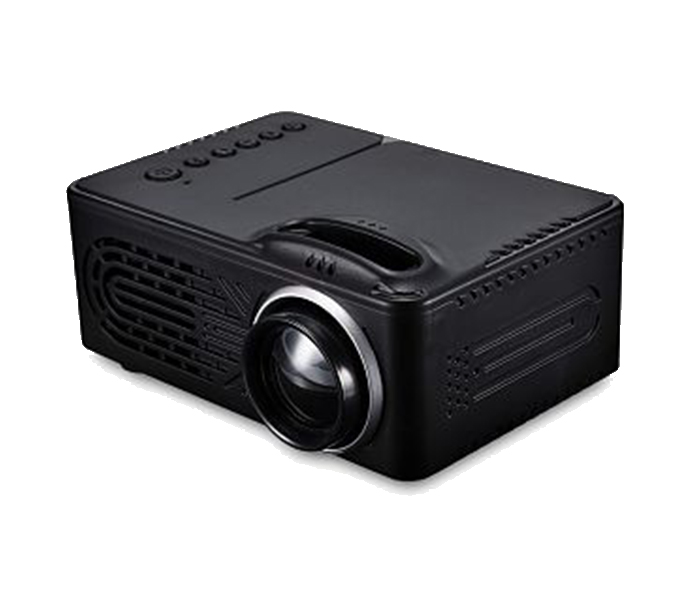 BSNL A5+ Mini LED Rechargeable Projector with Remote Control, Black - Zoom Image 3