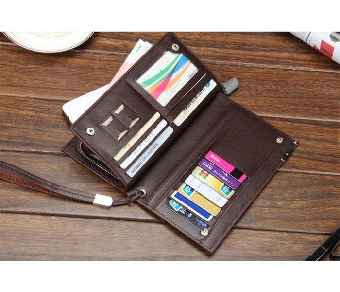 Baellerry Multifunction Fashion Wallet for Men MTW01 Brown - Zoom Image 2