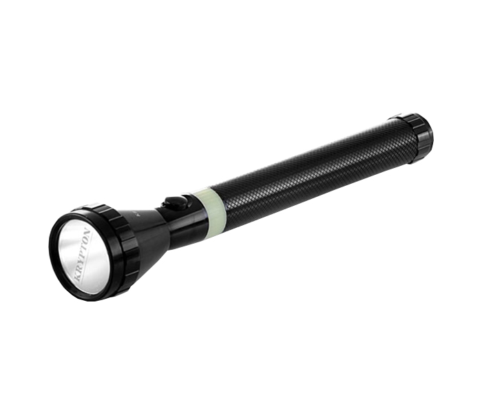 Krypton KNFL5027 Rechargeable LED Flashlight - Black - Zoom Image 2