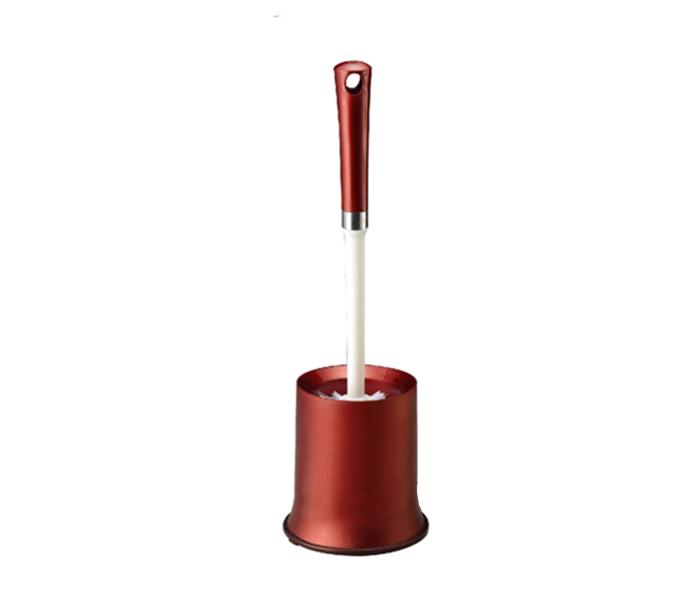 Royalford RF6996 Toilet Brush with Holder - Red - Zoom Image 2