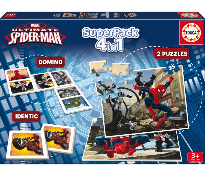 Educa 17197 Superpack Spider-Man Multi Color - Zoom Image