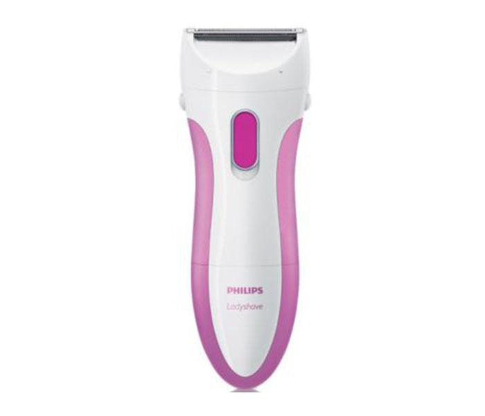 Philips HP6341 SatinShave Essential Wet & Dry Electric Shaver - White & Purple - Zoom Image 3