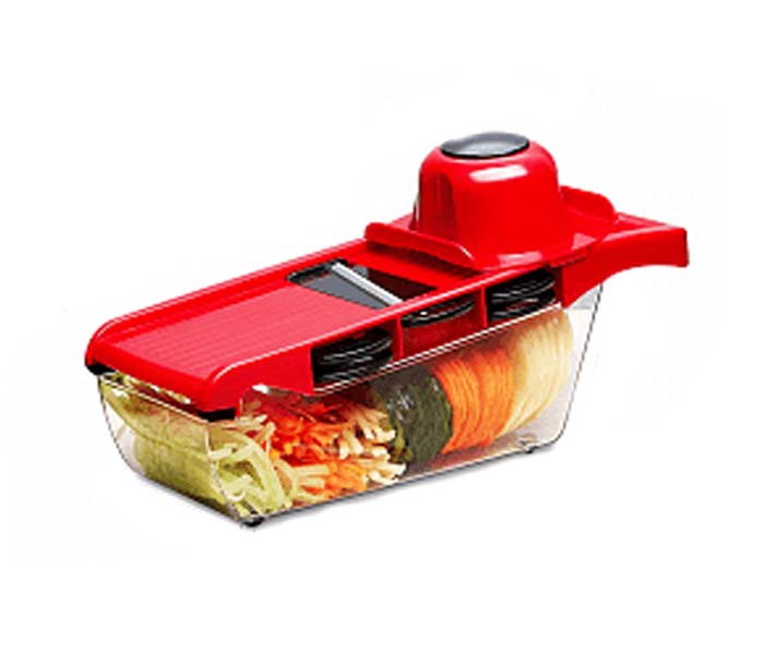 Cyber 6 in 1 Mandolin Slicer with Interchangeable Blades & Peeler - Zoom Image 2