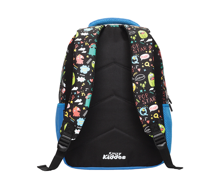 Smily Kiddos SK11002008 Dual Color Backpack - Black - Zoom Image 1