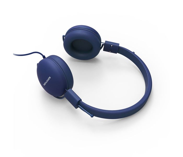 Promate Soul Lightweight Supra Aural Stereo Wired Headset, Blue - Zoom Image 1