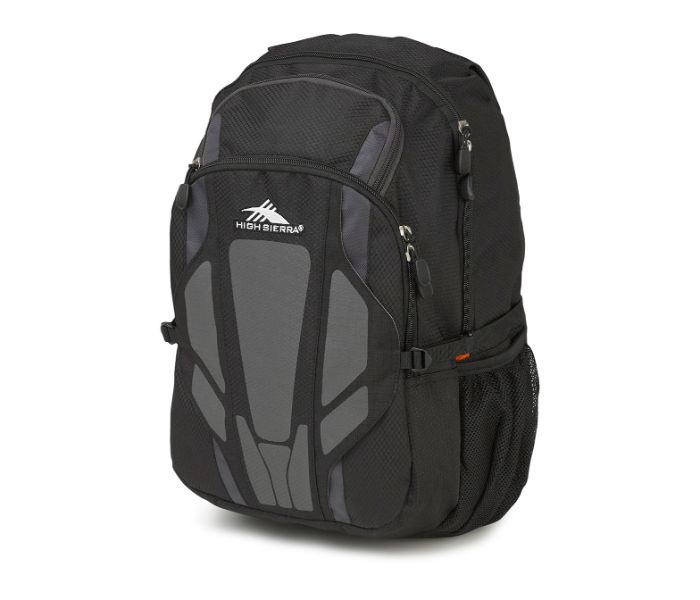 High Sierra HSR104LUG00037 Tackle Backpack Black and Mercury - Zoom Image 2