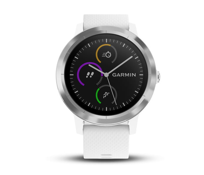 Garmin Vívoactive 3 Smart Watch With Silicone Band - White - Zoom Image 5