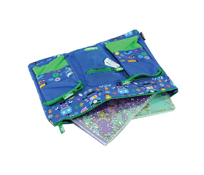 Smily Kiddos SK11003028 A4 Pencil Case - Blue - Zoom Image 2