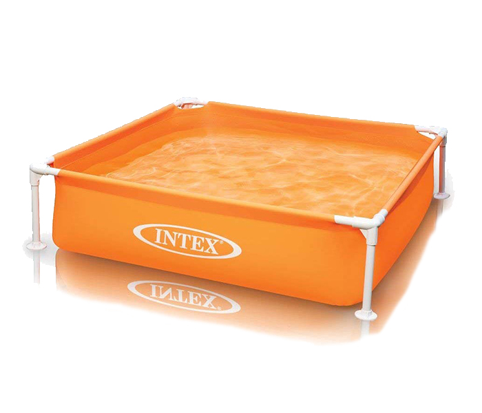 Intex ZX-57171NP 122 x 122 x 30CM Mini Frame Pool - Orange - Zoom Image