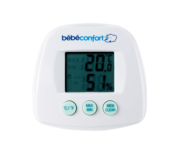 Bebe Confort 32000084 Thermometer & Hygrometer - White - Zoom Image