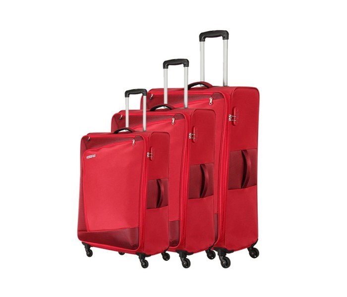 American Tourister GAT104LUG02562 Vienna Spinner 3 Piece Set Red - Zoom Image 2