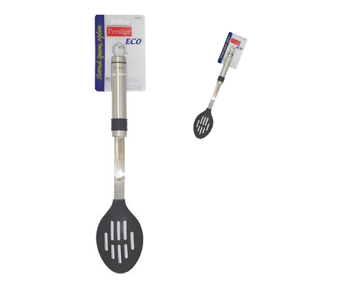 Prestige PR55903 Nylon Head Slotted Spoon, Black - Zoom Image 1