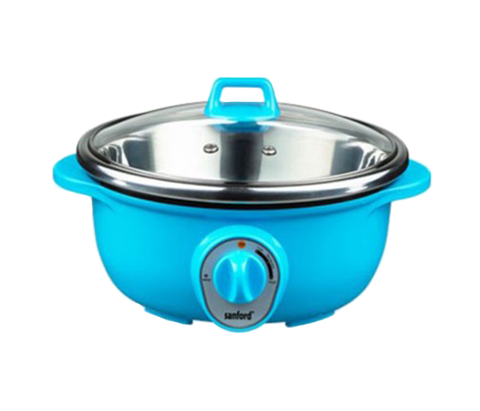 Sanford SF2499EFKD 3 Litre Electric Flat Kadai - Blue - Zoom Image