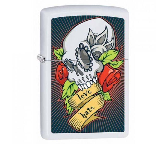 Zippo 28859 Tatoo Skull Lighter Multicolor - Zoom Image