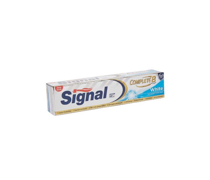 Signal N11294818A Complete 8 Action White Toothpaste White 120 ml - Zoom Image