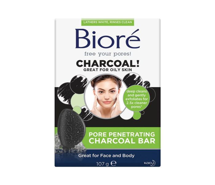 Biore N14517153A Pore Penetrating Charcoal Bar 107 g - Zoom Image