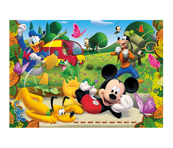 Clementoni 26922 Super Colour Mickey Mouse Club House Children Puzzle - 60 Pieces - Zoom Image 1