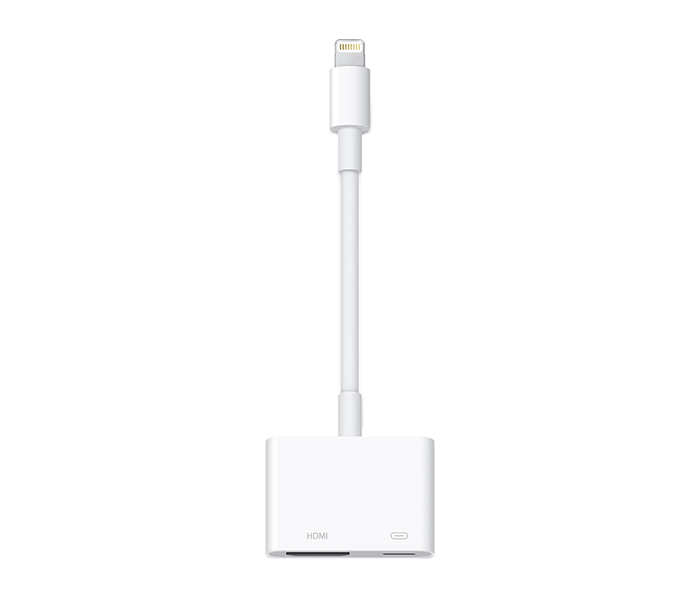 Apple Lightning Digital AV HDMI Adapter - White - Zoom Image 1