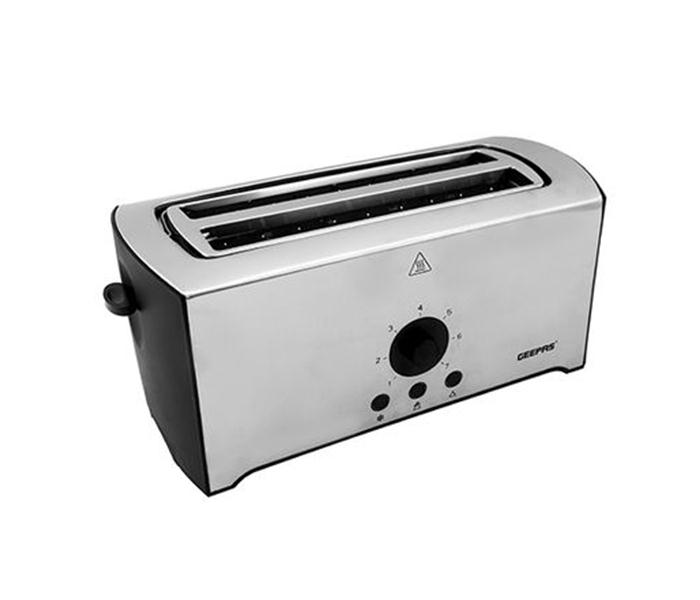 Geepas GBT6153 4-Slice Stainless Steel Bread Toaster - Silver - Zoom Image 2