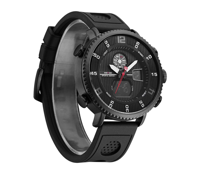 Weide WH-6106PU Analog and LCD Digital Watch Black and White - Zoom Image 2