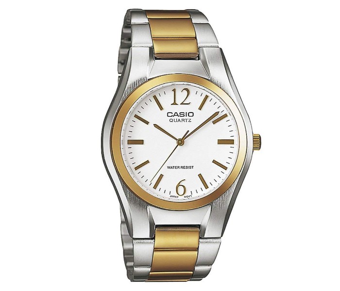 Casio MTP-1253SG-7ADF Mens Analog Watch Silver and Gold - Zoom Image