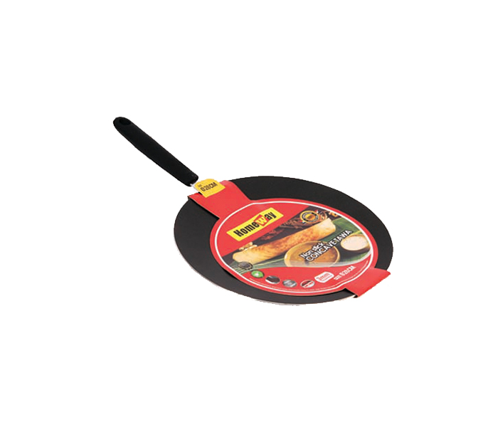 Homeway CT-240 28Cm Nonstick Concave Tawa - Black - Zoom Image 2