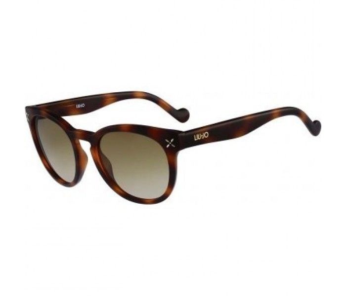 Liu Jo LJ618S 215 Wayfarer Tortoise Shell Frame & Light Brown Mirrored Sunglasses for Women - Zoom Image