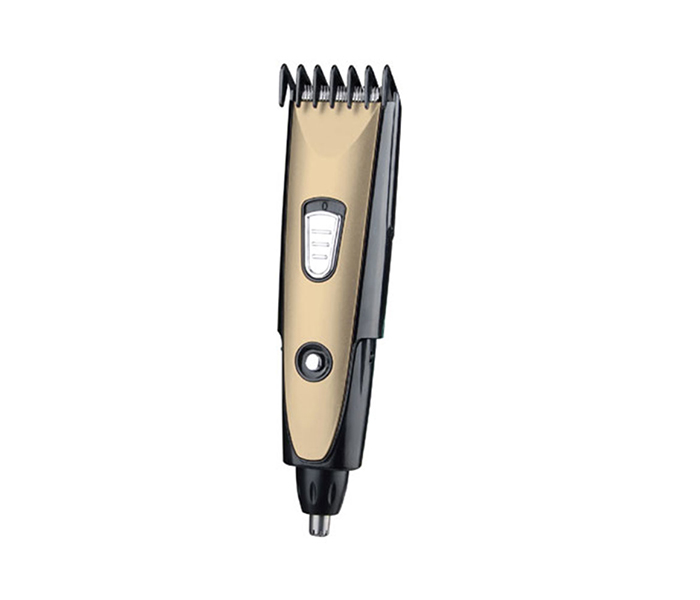 Geepas GTR8709 2-in-1 Rechargeable Hair Clipper with Nose Trimmer - Zoom Image