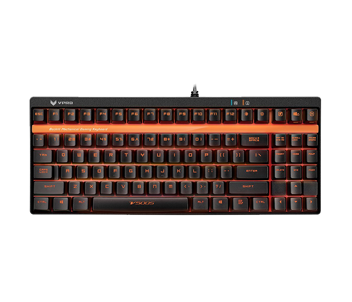 Rapoo V500S Vpro Mechanical Wired Gaming Keyboard with RGB Backlit - Zoom Image 3