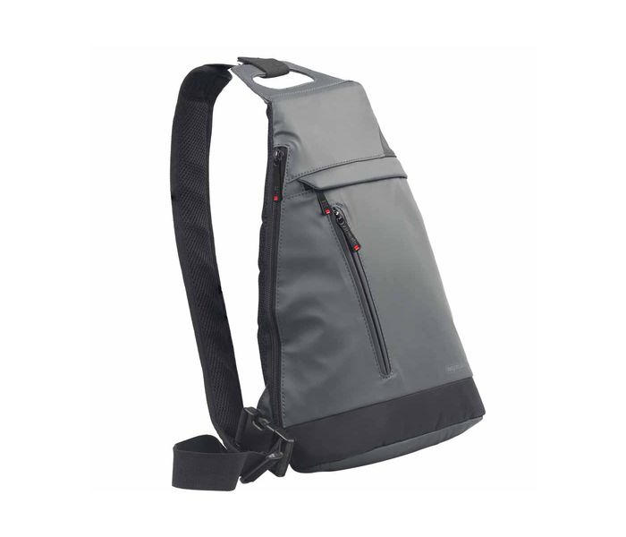 Promate Lucent-SB 11.6 inch Tablet Sling Bag with Multiple Storage Option, Grey - Zoom Image 1