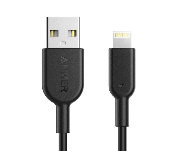 Anker A8432 Powerline II Lightning Cable 3 ft Black - Zoom Image 5